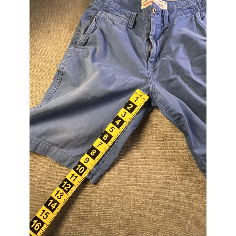 American Eagle Outfitters Longboard Shorts Mens Size 31 Flat Front Blue Y2K